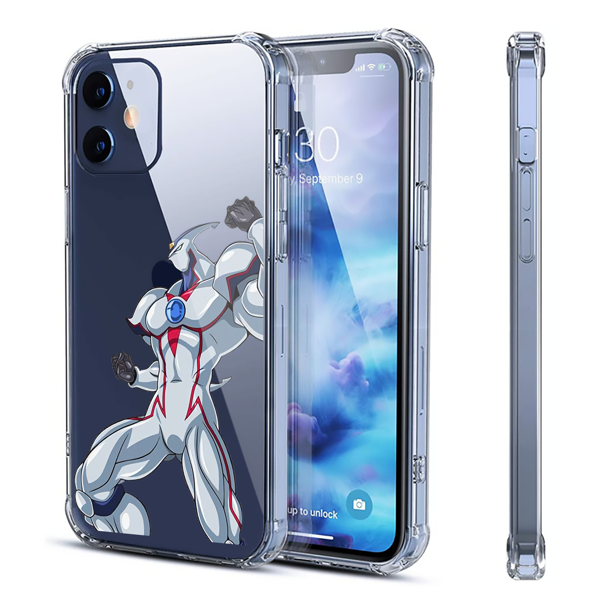 （画像用） 遊☆戯☆王 Yu-Gi-Oh! 【iPhone 12シリーズ対応】透明スマホケース（クリアソフトケース）